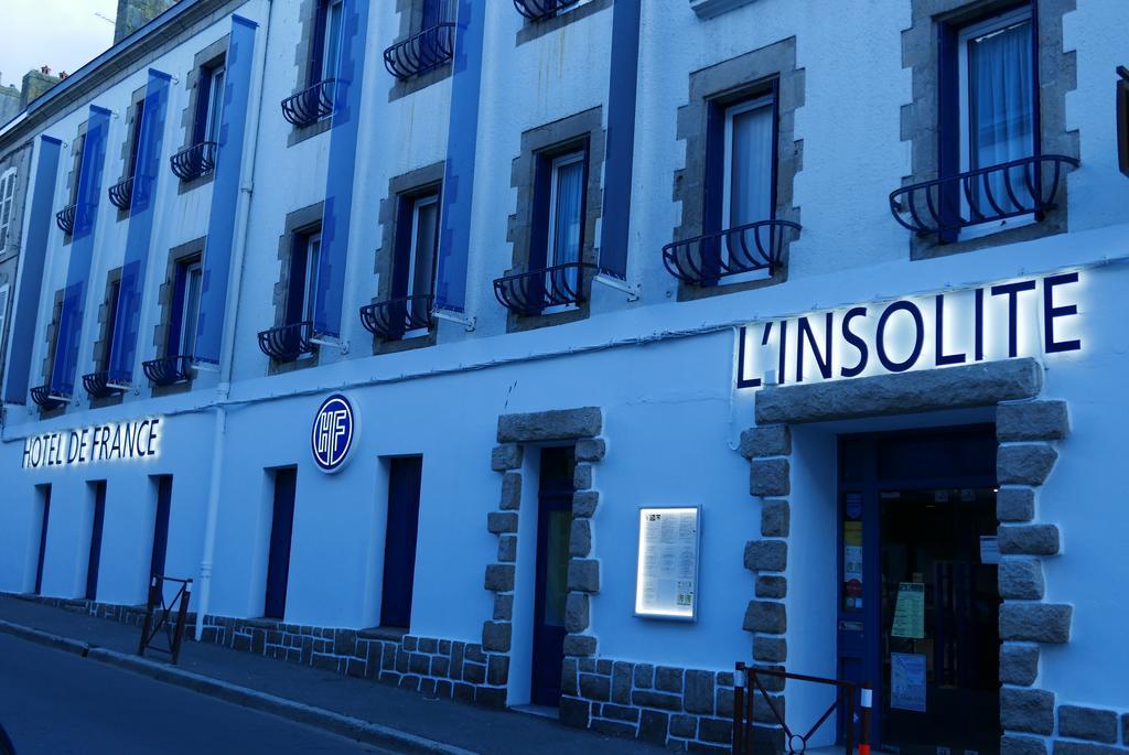 Hotel De France - Restaurant L'Insolite Douarnenez Exterior photo